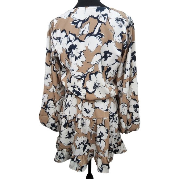 VICI Tyche V-Neck Mini Dress Floral - Picture 3 of 11